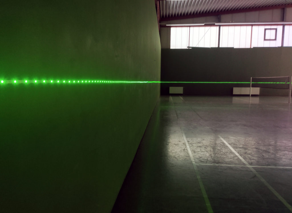 Badminton Halle LED-Beleuchtung